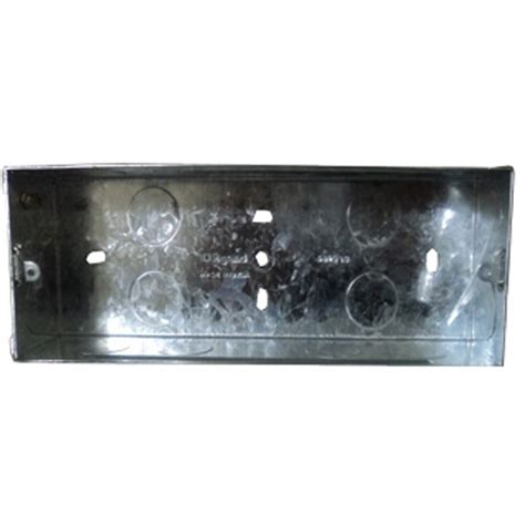 6 module metal box|electrical metal junction box.